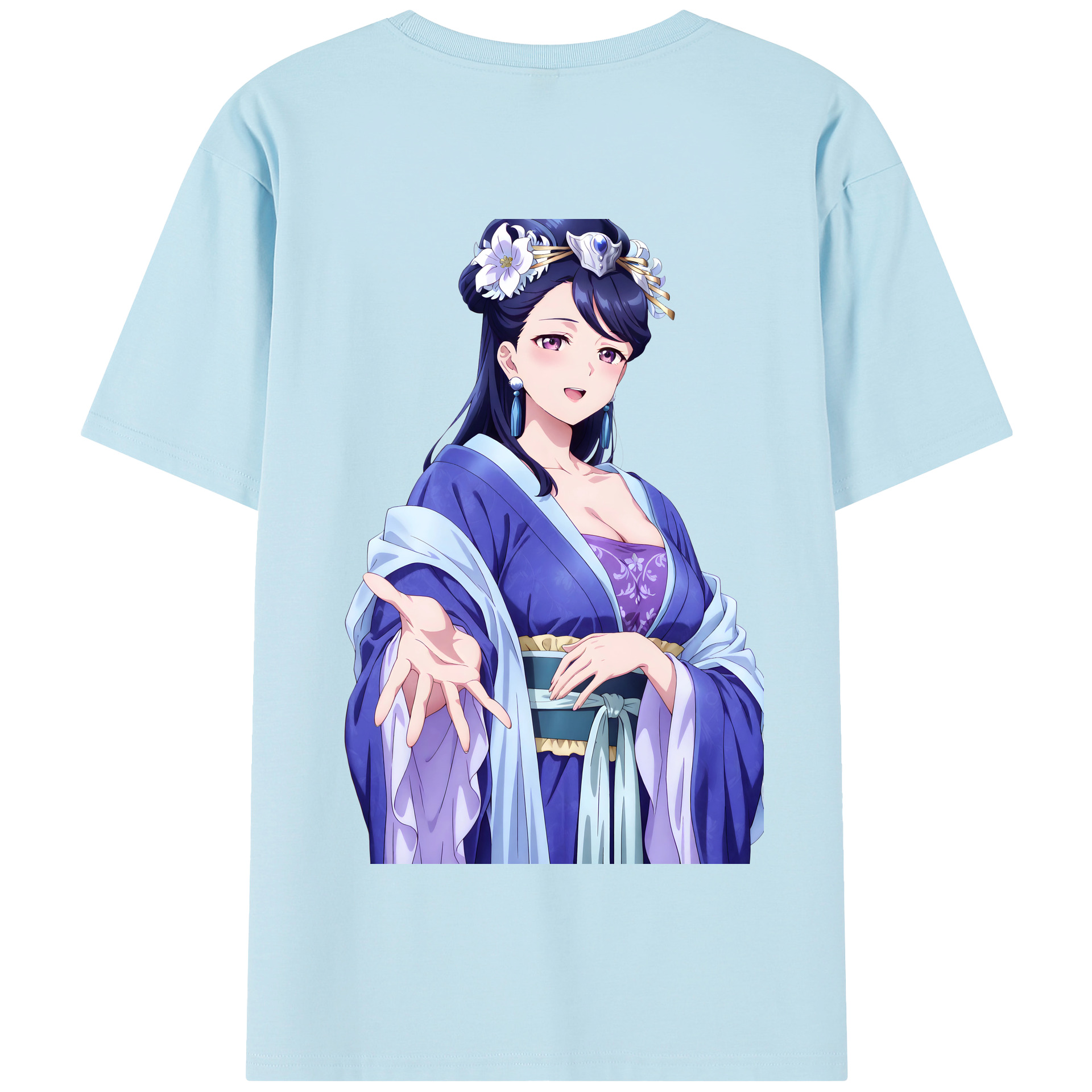 （画像用） 薬屋のひとりごと The Apothecary Diaries 綿100％半袖Tシャツ（背面プリント）